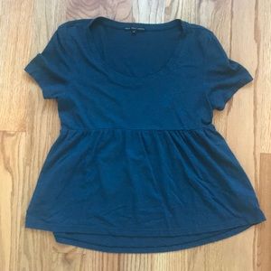 🌸 Urban Outfitters Teal Scoop Neck S t-shirt